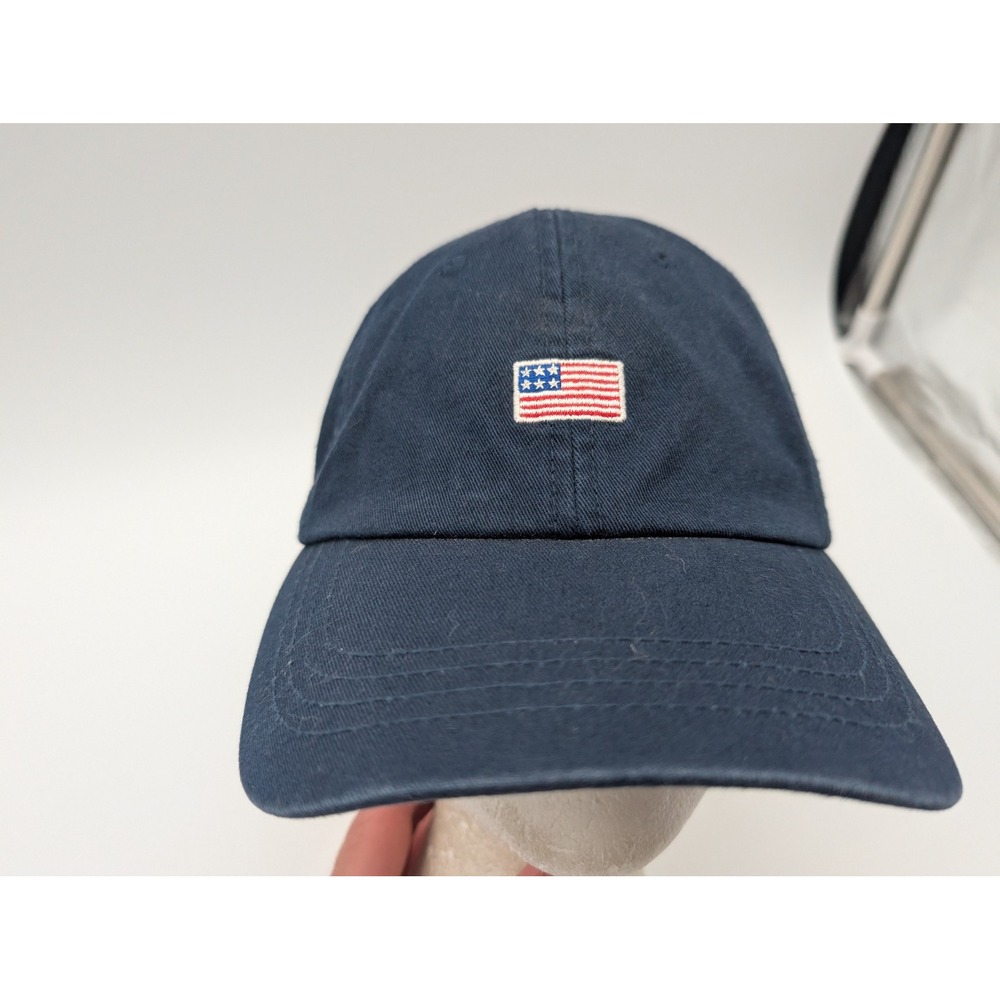 State of Mine Navy Blue American Flag 1776 Baseball Cap Hat Adjustable